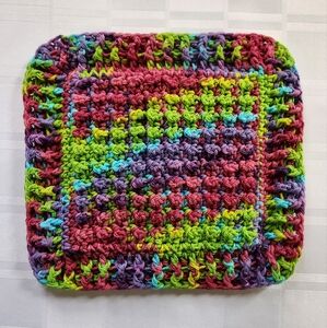 NWOT, Handmade Crocheted Cotton Hot Pad
